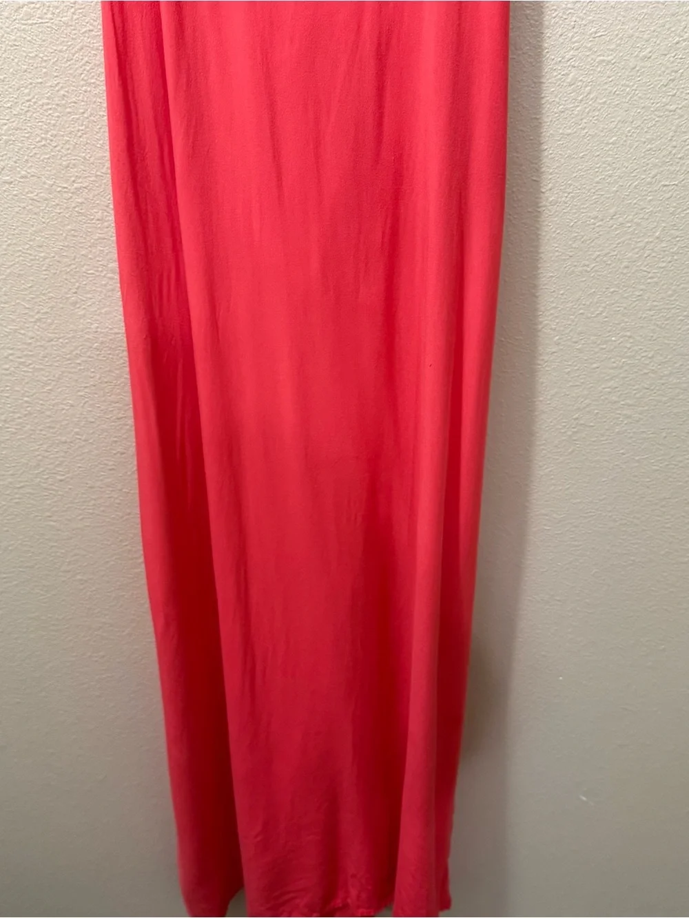 Women’s XXL Old Navy Coral Flowy Spaghetti Strap Long Shift Maxi Dress